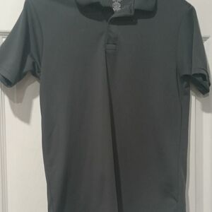 Chaps Gray Polo Shirt Classic Style